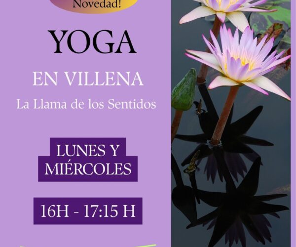 NUEVAS CLASES DE YOGA EN VILLENA